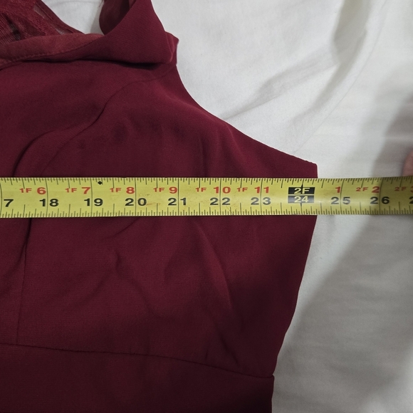 Ever PrettyPlus Size Sleeveless High Slit Formal Chiffon Dress NWT Sz 26 - Picture 4 of 14